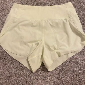 baby yellow athleta shorts